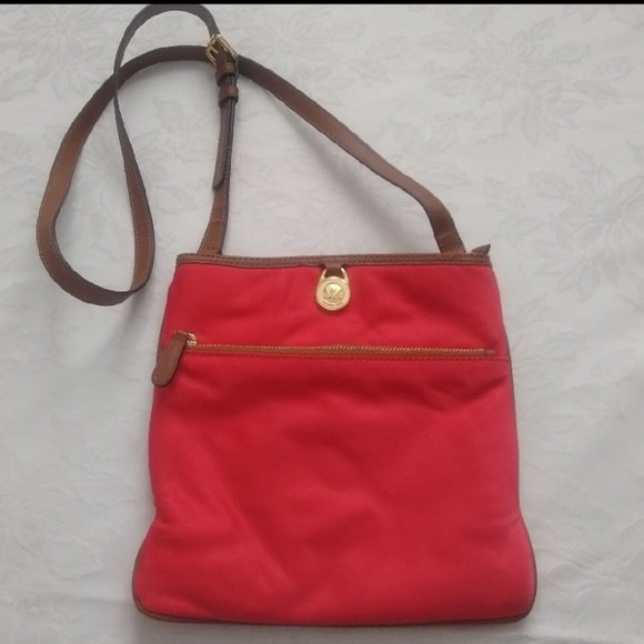 Michael Kors red crossbody bag - Picture 1 of 5